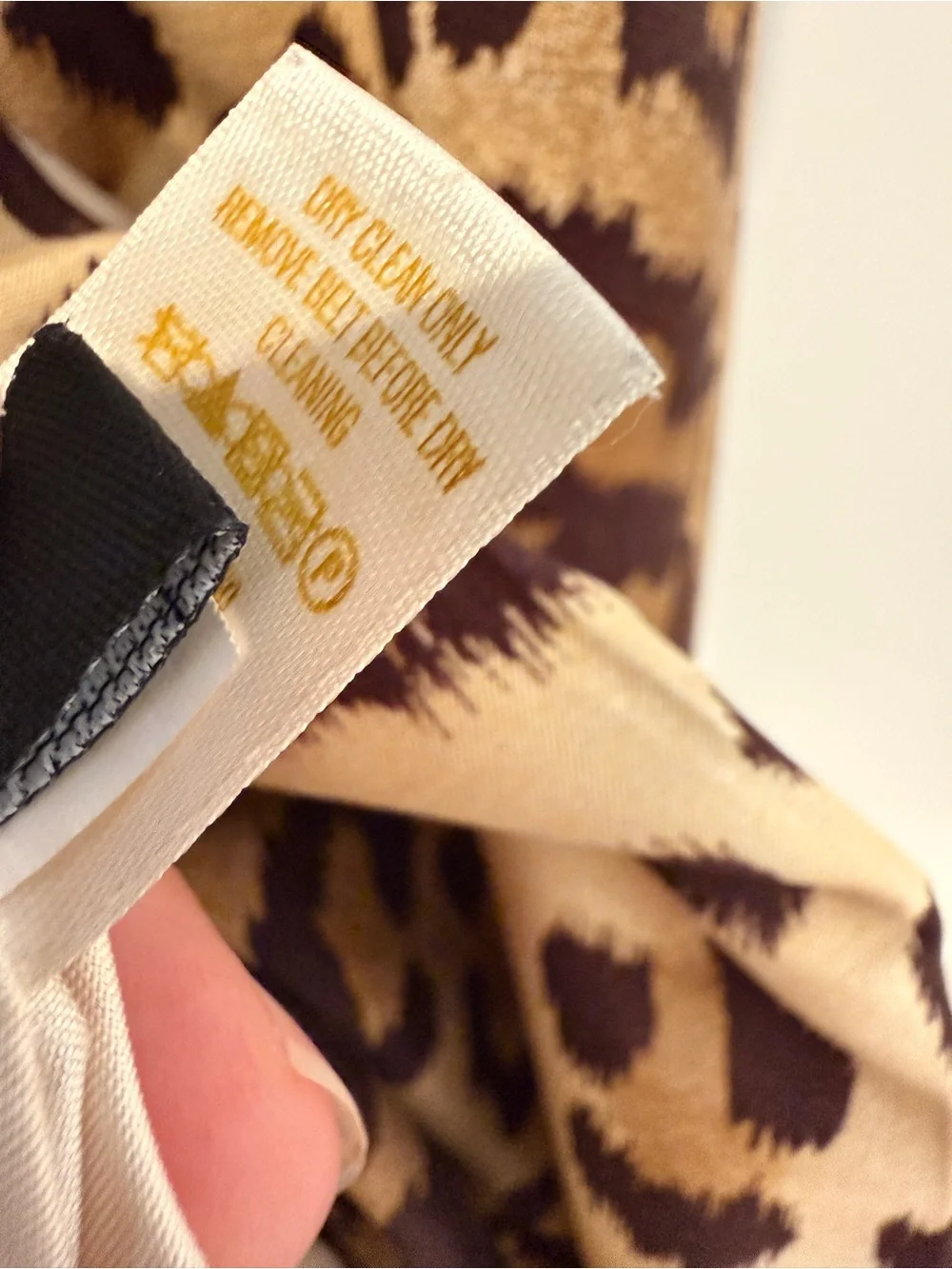 Kate Spade Brown Gold Leopard Print Dress